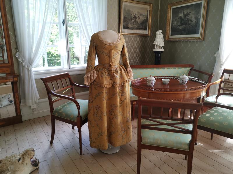 Gule kjole på Rød Herregård (Foto/Photo)