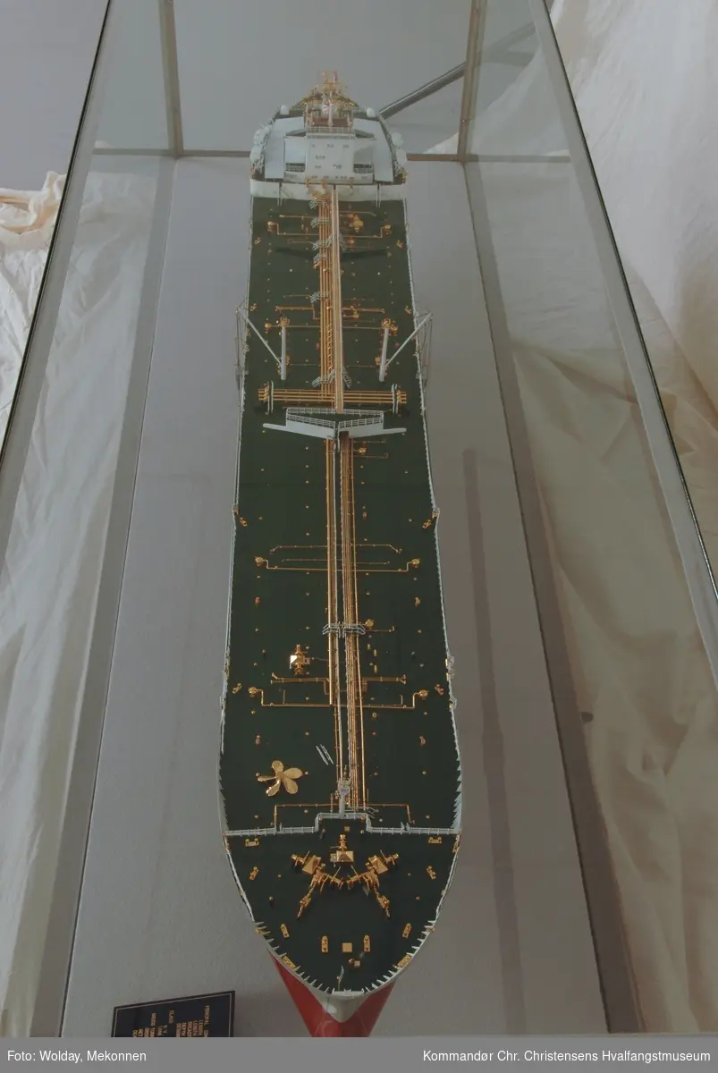 Modell av skipet THORSKOG