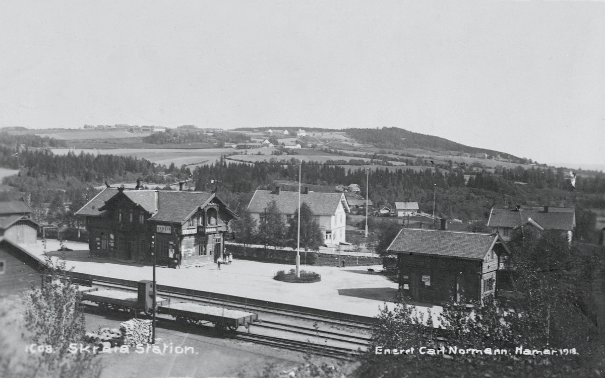 Skreia stasjon 1918