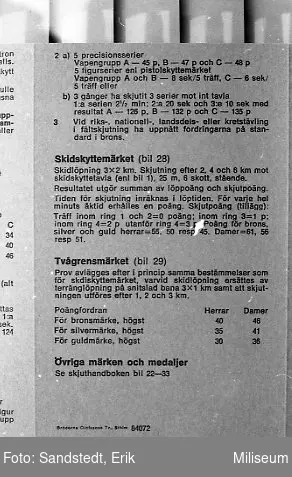 Smålandsmästerskap, pistol, lagtävling i Skillingaryd.