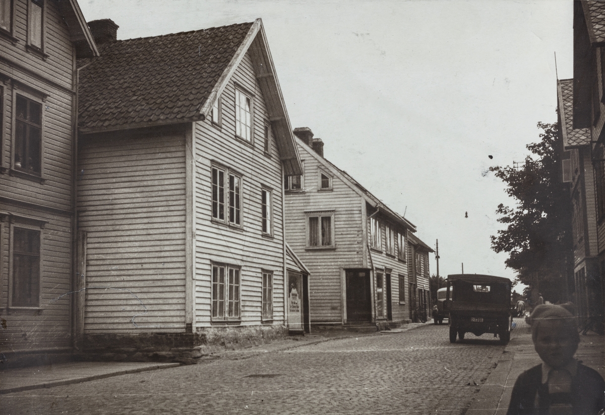 Haraldsgata sett mot syd, ca. 1935.