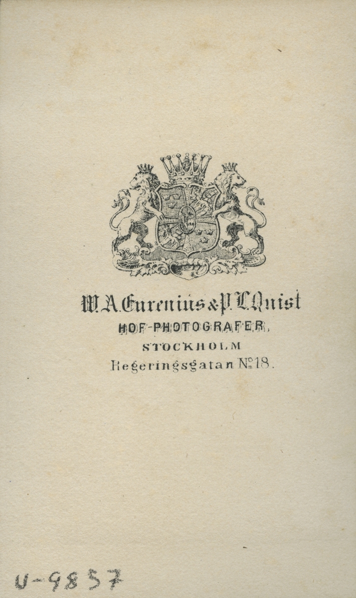Prins August hertig av Dalarna. År 1864.