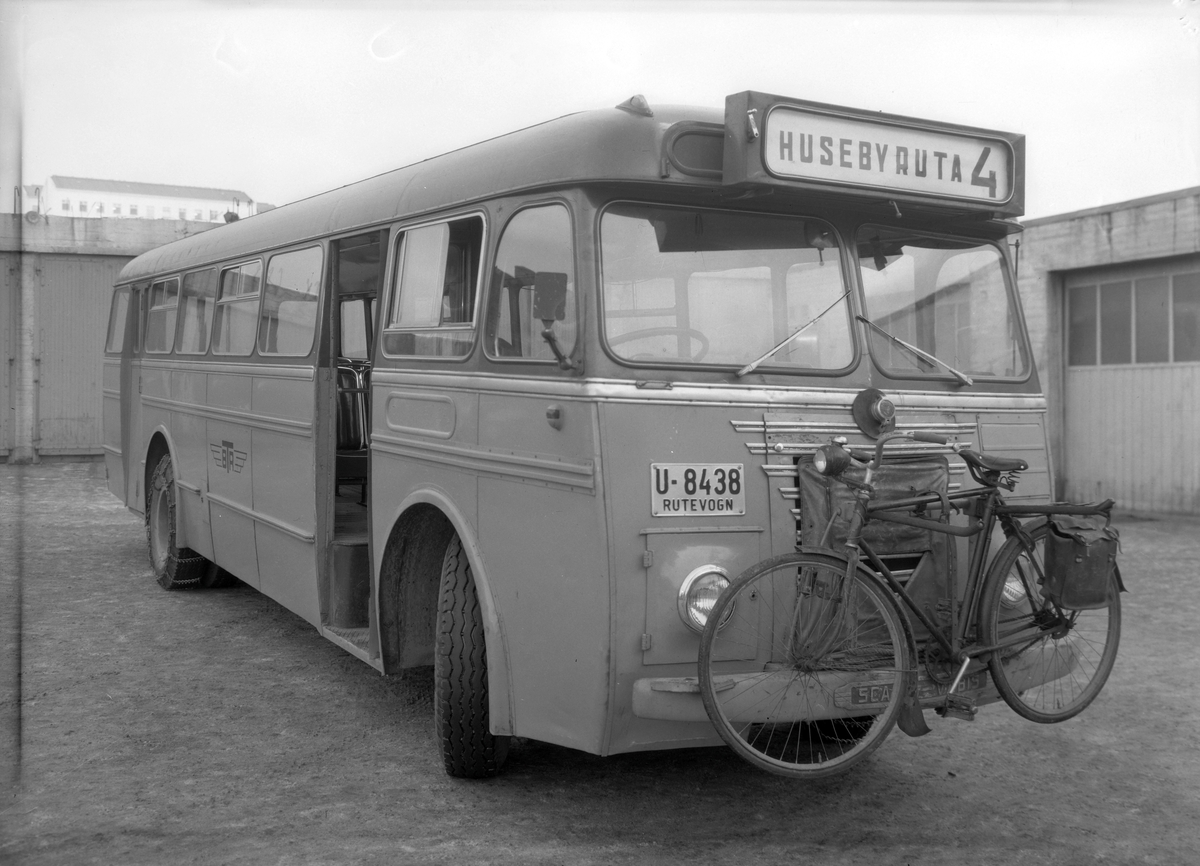 Buss fra Trondheim Bilruter. Husebyruta 4