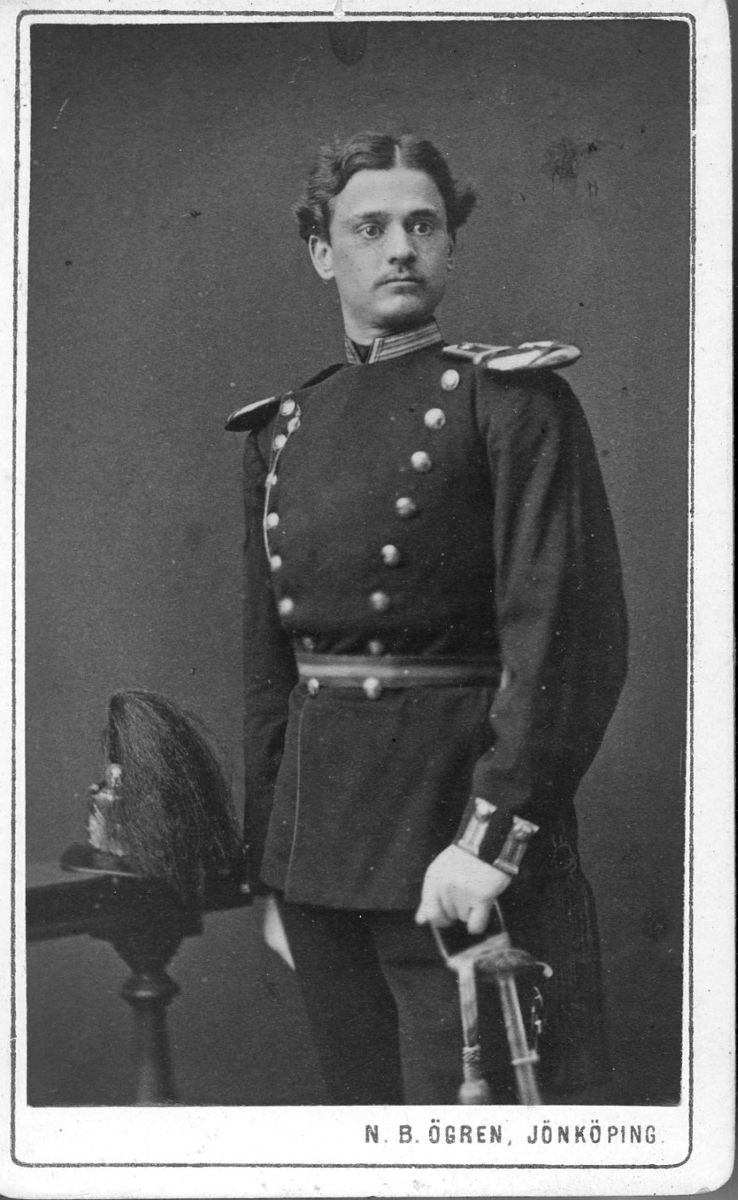 Hebbe, Johan Edvard Clemens (f.1850-07-22), Underlöjtnant
Jönköpings Regemente I 12 Skillingaryd