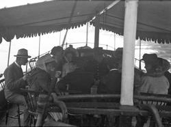 Båt, gruppe, ukjent,