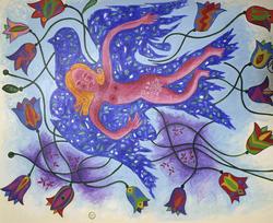 (uten tittel) [Maleri - Akryl]