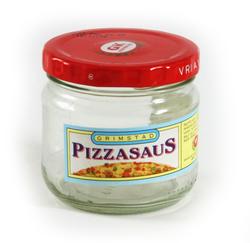 Glass for pizzasaus