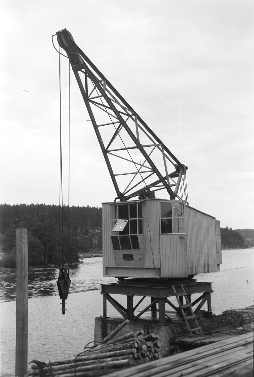 Stasjon Skulerud (tømmerkran).
