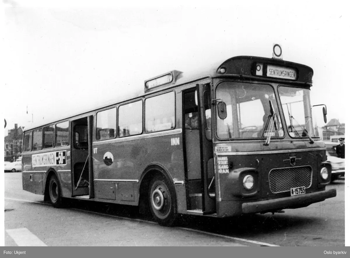 Oslo Sporveiers, A-15755, VBK/Leyland, 1966