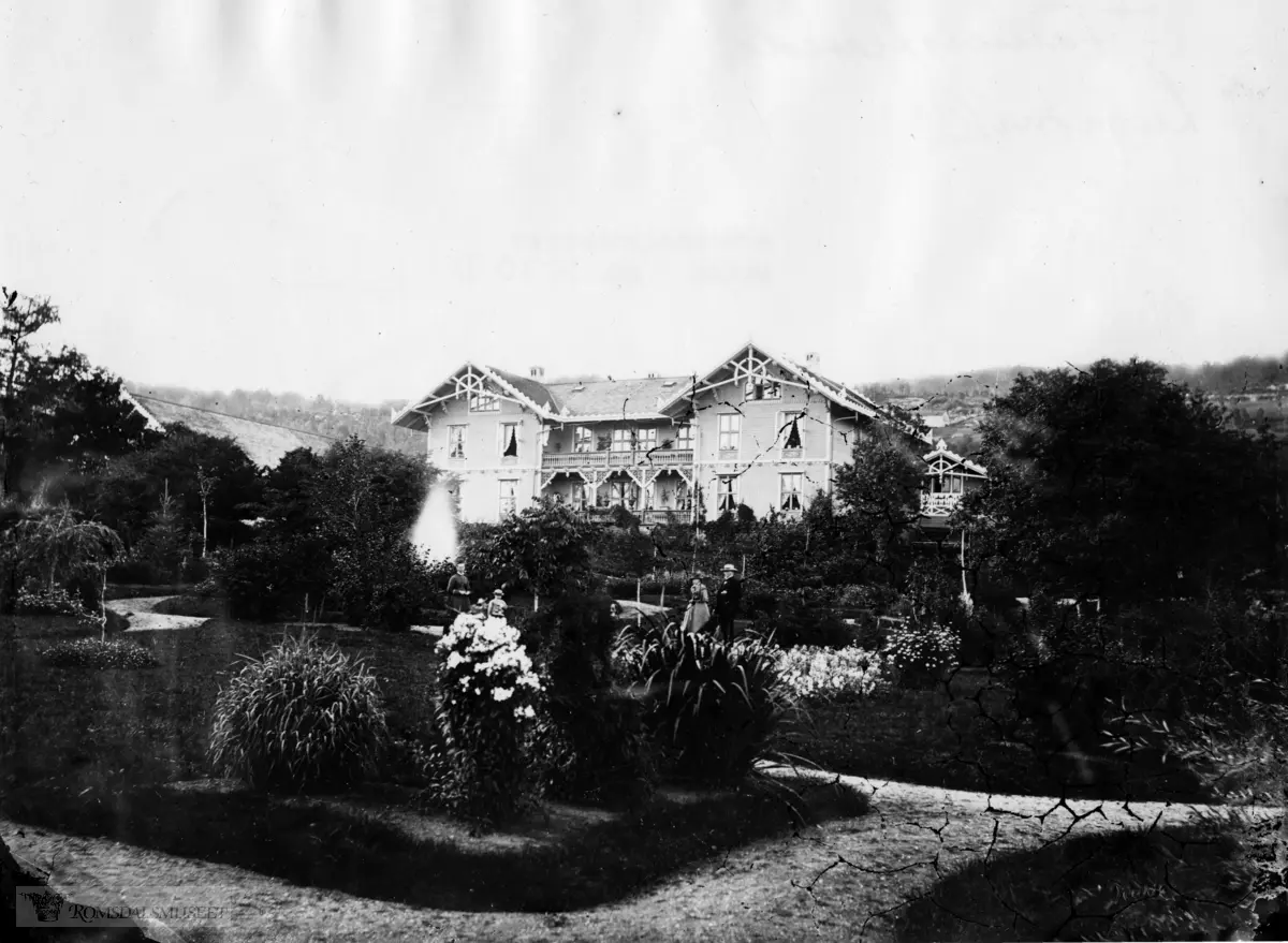 Lergrovik gård, Fannestranda, ca 1890