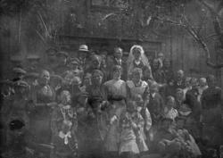 Bryllupet til Anna og Knut Finnset 15.06.1916