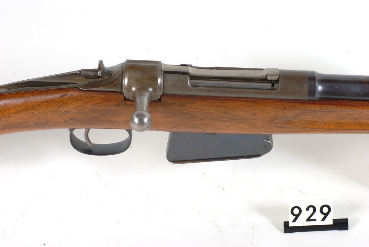 Prøvegevær 6,5x55 Jarmann M1884
