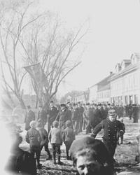 Opptog, Strandgata i Hamar, Byjubileet 1899, byens 50-årsjub