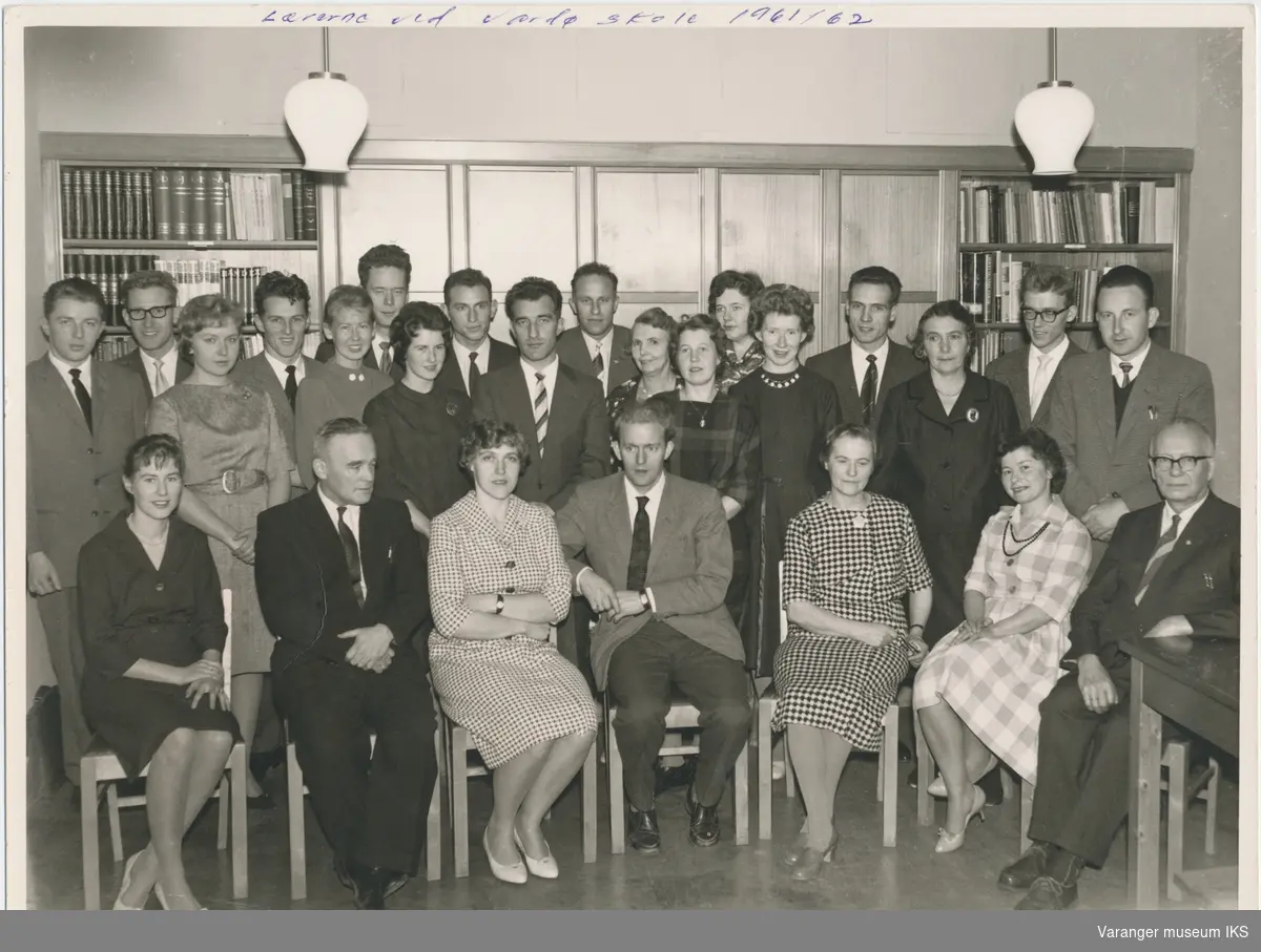 Lærere ved Vardø barneskole og realskole, skoleåret 1961/1962