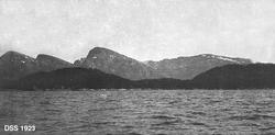 Landskapsbilde fra Klavelandet i Kinn-komplekset i Sogn og F