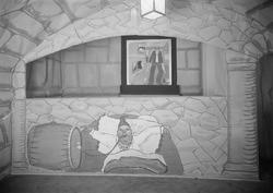 "Svømmekabaret" i Hjorten