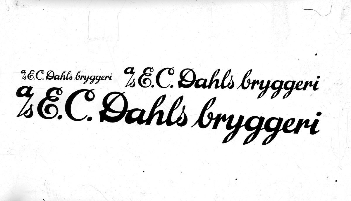 Logo for E.C. Dahls Bryggeri