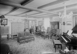Interiør på Ferstad gård
