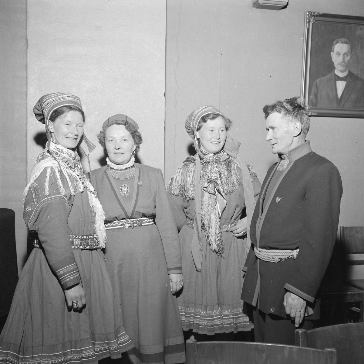 Samer på landsmøtet i Trondheim 1957