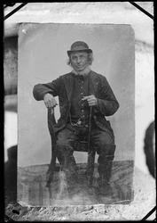 Portrett av eldre mann. Reproduksjon