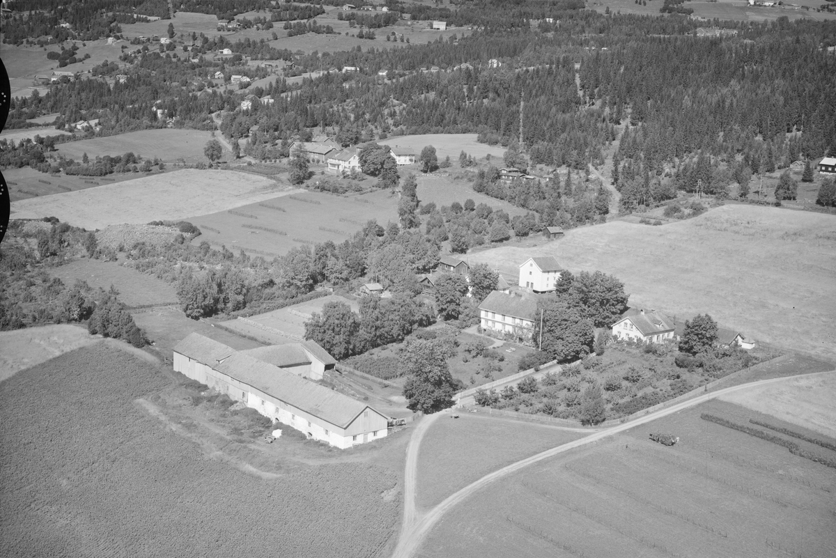 Flyfoto, Lillehammer, Lysgaard mot nordøst.
