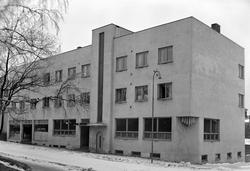 Linderuds handelskole, Storhamargata 34, Hamar, eksteriør. T