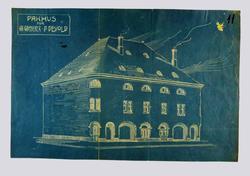 Pakhus for Hr.Peder Devold [Fasadeoppriss]