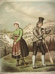 Dragter fra Hjerdal i Telemarken