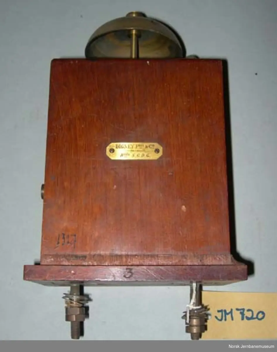 Ringeklokke - brukt i forbindelse med telefon i signallinje
