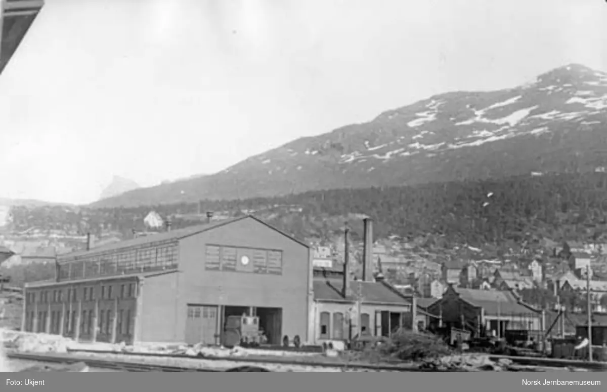 Jernbanens verksted i Narvik