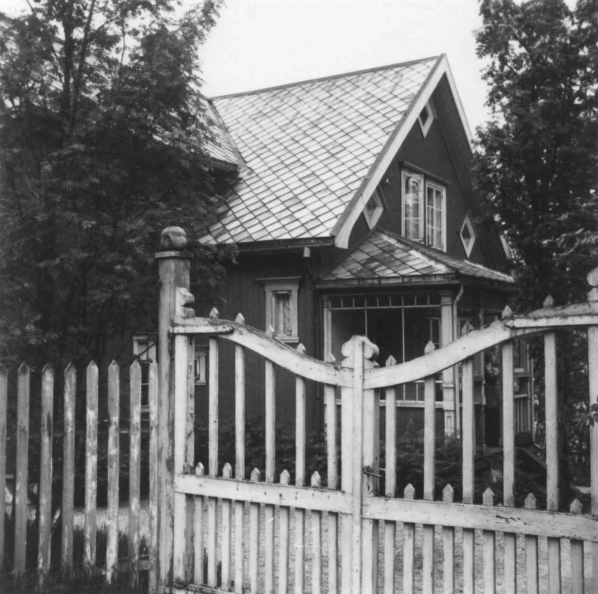 Rektor J. Qvigstads hus i Tromsø, 1948.