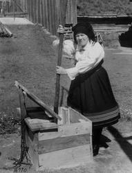 Vannhenting med brønnstang