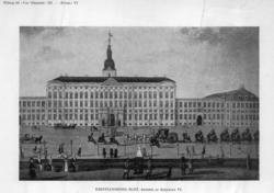 Postkort. Kristiansborg Slott.