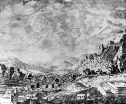 Hafslund, Sarpsfossen, Sarpsborg, østfold. Foto av stikk lag