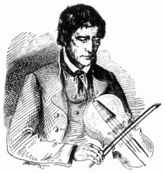 Portrett, Torgeir Augundsson, Myllarguten (1799-1872), hardi