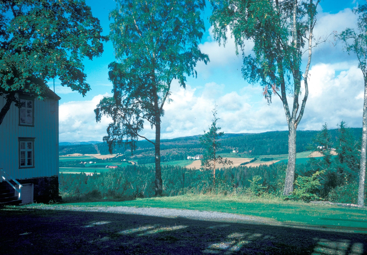 Landskap fra området rundt Egge gård. Steinkjer i Nord-Trøndelag.