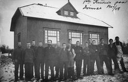 1 ste. kursus på Dønnes - gruppeportrett av deltakerne.