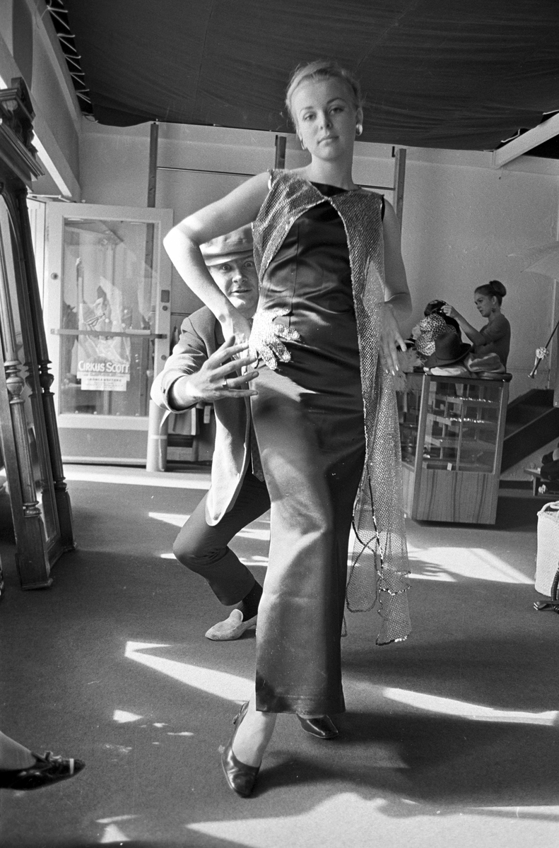 Boutique Charmette i Teatergaten, Oslo. Fotografert 1967.