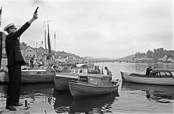 Serie. Dagbladets fiskekonkurranse "Gullfisk" i Mandal, Vest