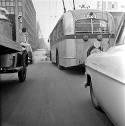 Serie. Biler og trafikkbilder i Oslogt, Bygdø, Galgeberg, Ma