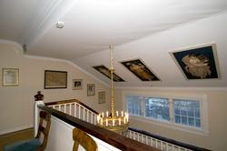 Huset til Harry Fett. Vegg dekor i 2. etasje.