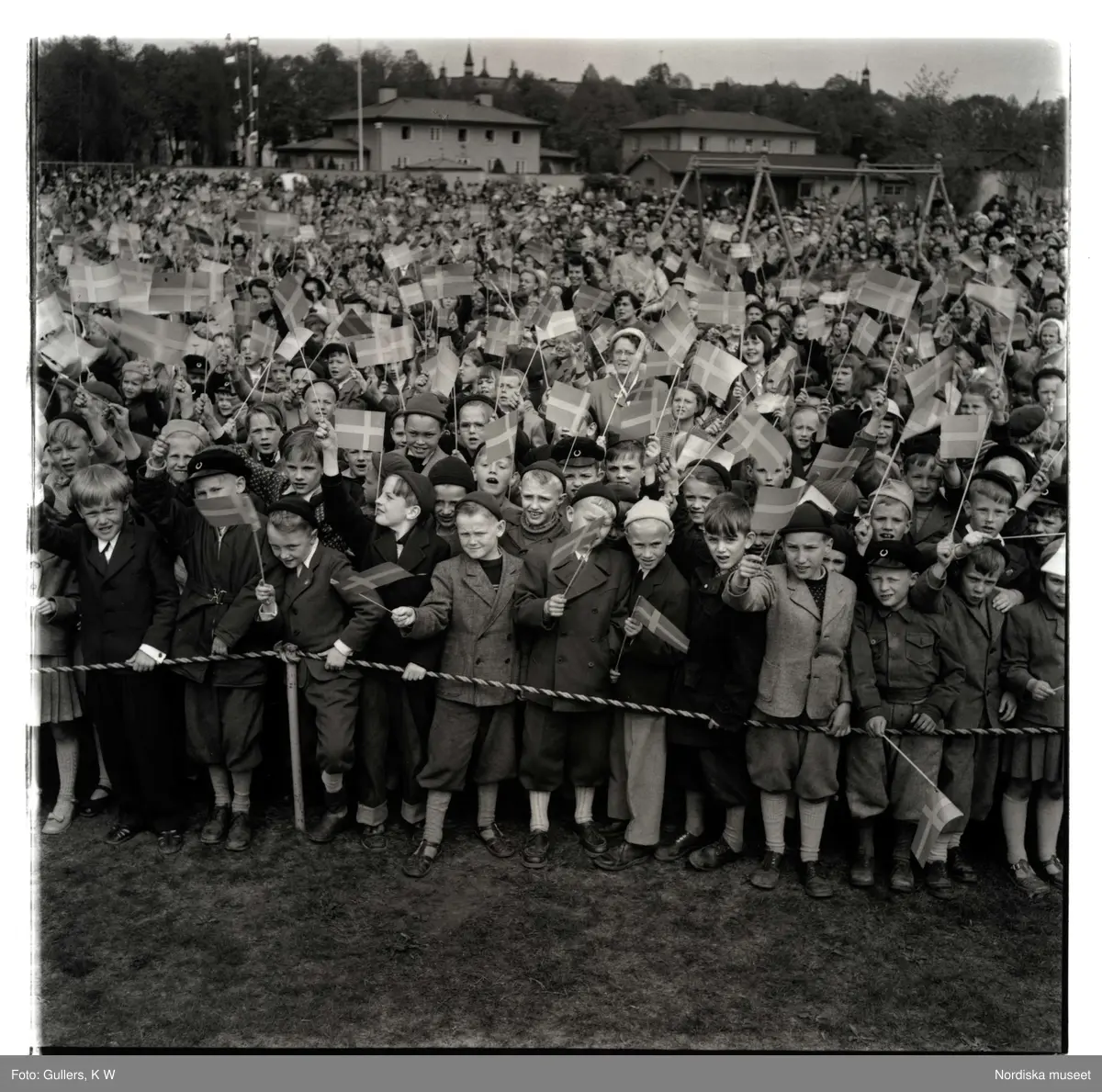 Gustav VI Adolfs Eriksgata. Norrk&ouml;ping, 1953