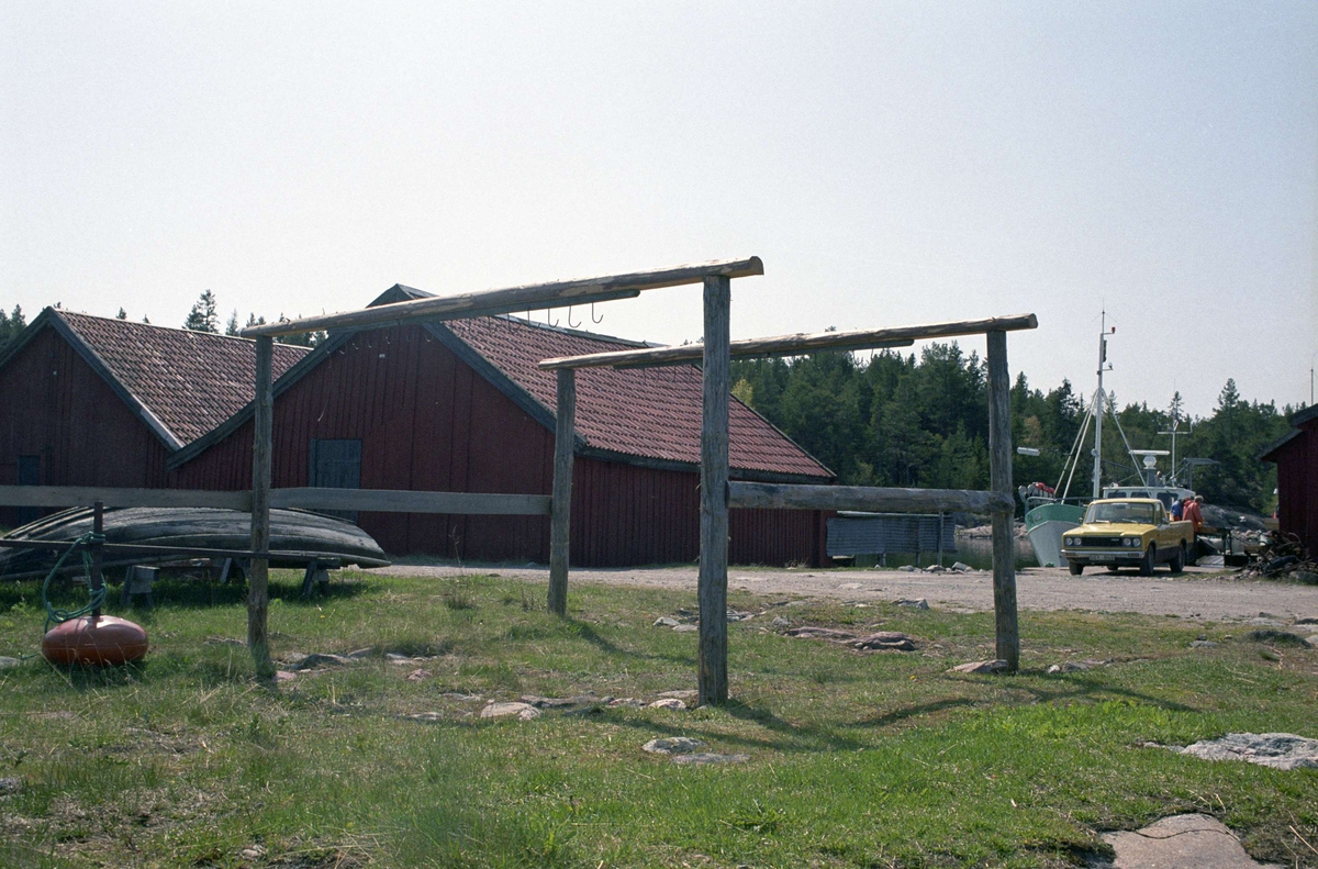 Gistvallen i Västerhamn, Gräsö socken, Uppland 1992