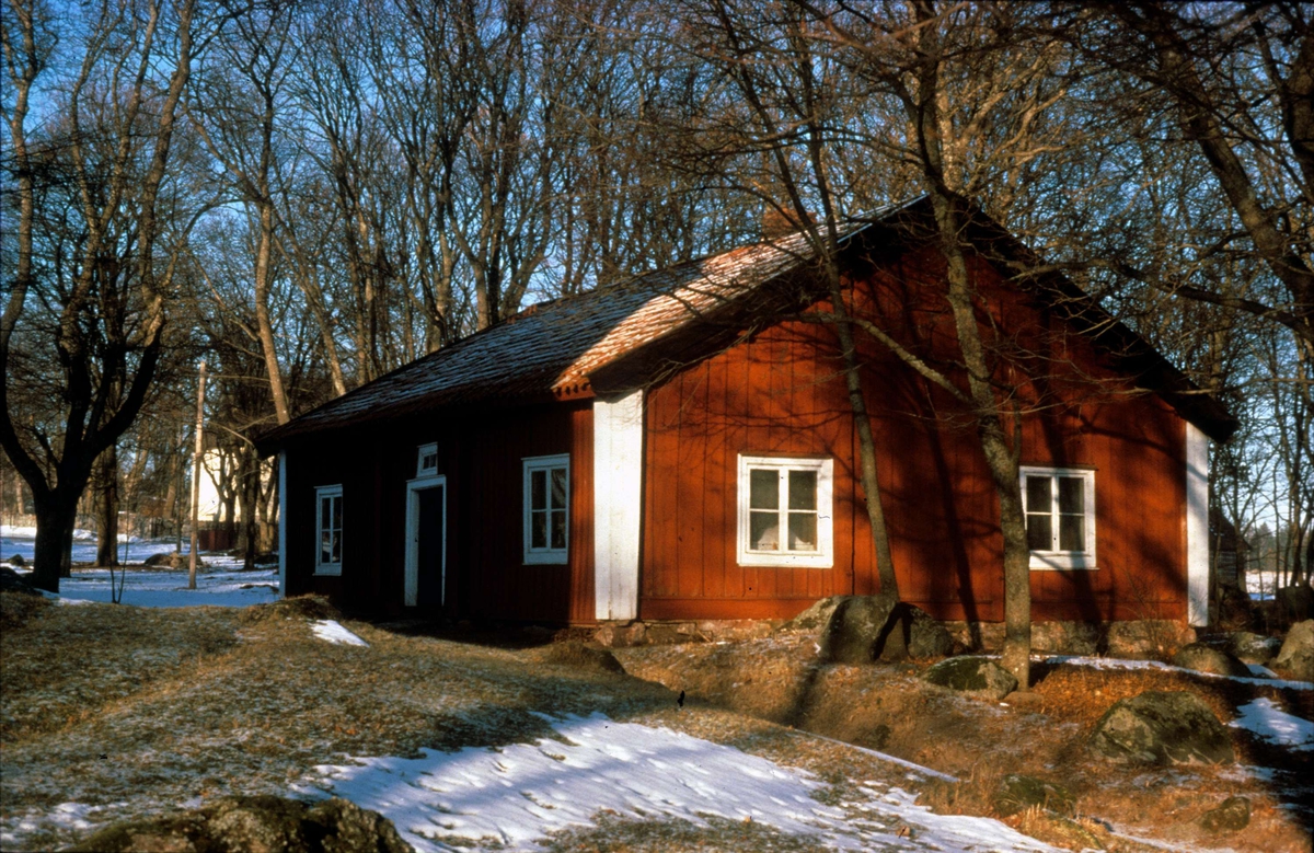 Bostadshus, Gryta majorsboställe, Gryta socken, Uppland 1976