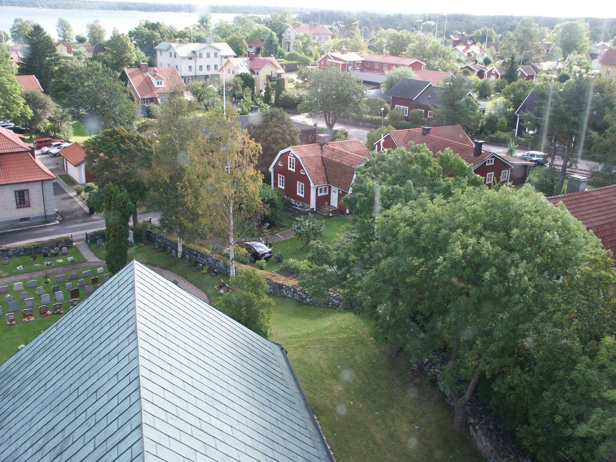Äldre bebyggelse vid Östhammars kyrka, Östhammar, Uppland 2004
