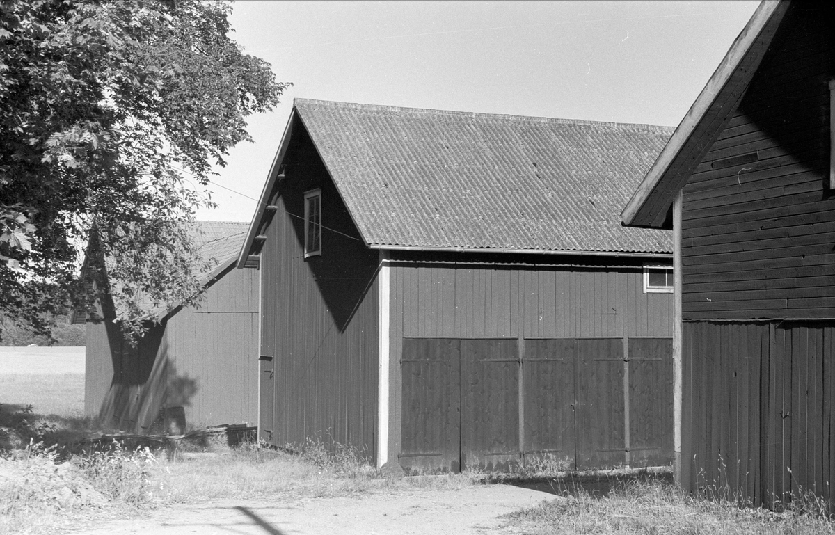 Lada och magasin, Högsta 1:6, Bälinge socken, Uppland 1976