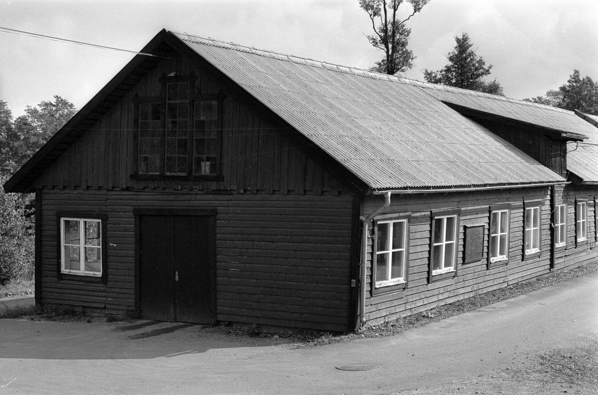 Snickeri, Vattholma bruk, Vattholma, Lena socken, Uppland 1978