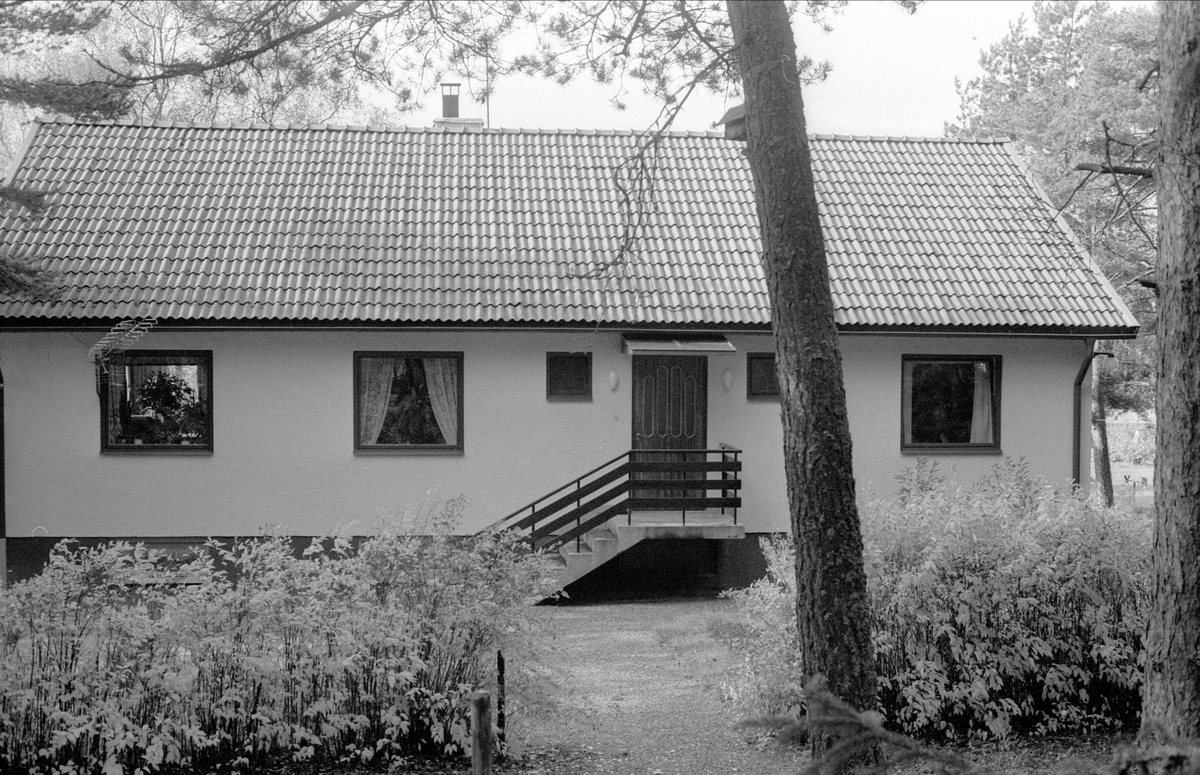 Bostadshus, Mossvreten, Oxsätra, Bälinge socken, Uppland 1983