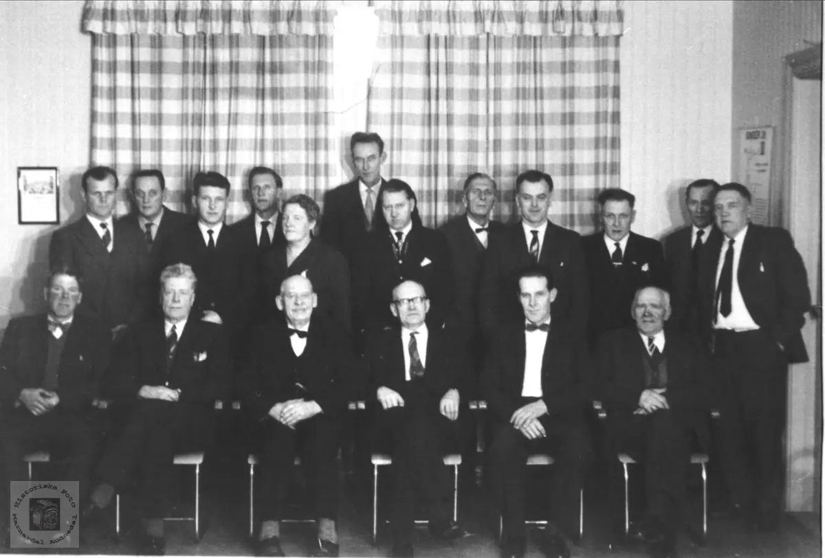 Øyslebø kommunestyre 1960-1963.