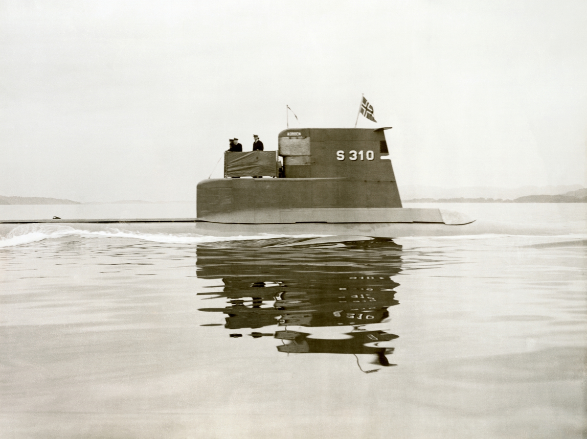 Undervannsbåt 'Kobben', bygget på 1960 tallet.